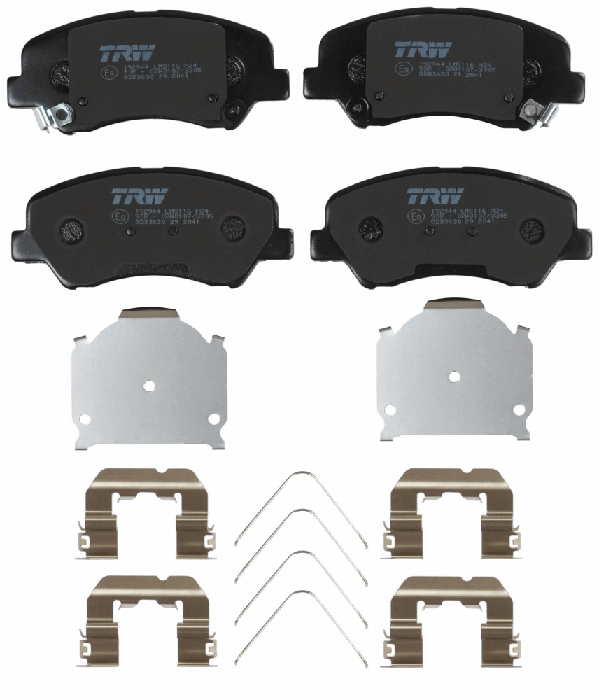 Set placute frana fata TRW GDB3630 [5]