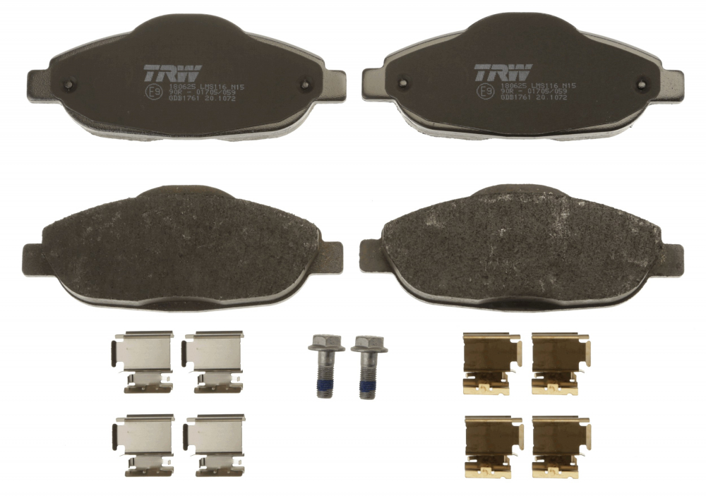 Set placute frana fata TRW GDB1761 [5]