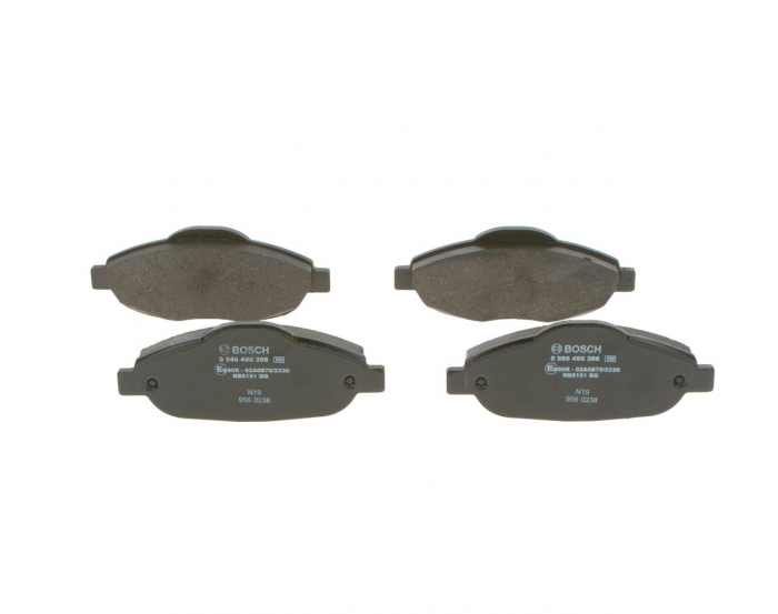 Set placute frana fata BOSCH 0986495266 [4]