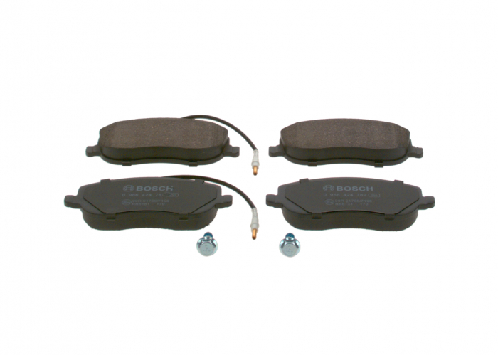 Set placute frana fata BOSCH 0986424789 [4]