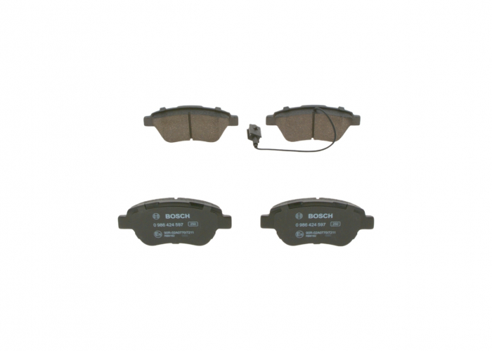 Set placute frana fata BOSCH 0986424597 [7]