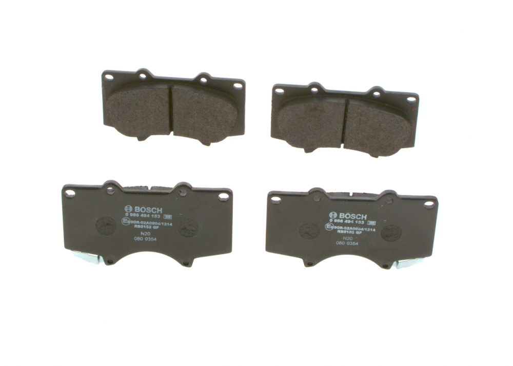 Set placute frana fata BOSCH 0986494153 [1]