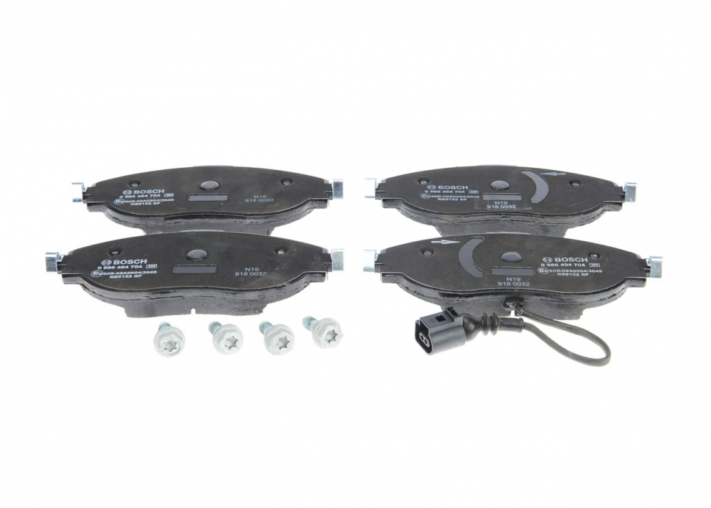 Set placute frana fata BOSCH 0986494704 [6]