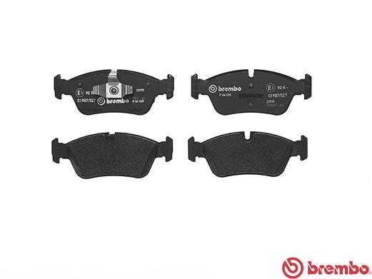 Placute frana BREMBO P06035 [1]
