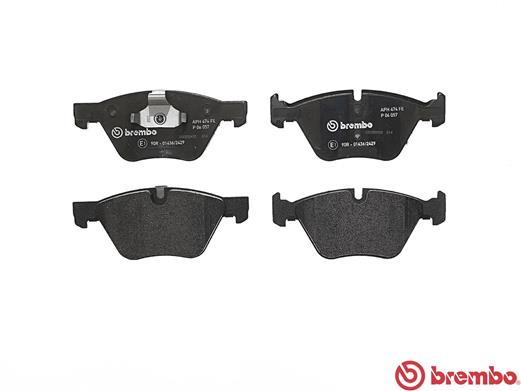 Placute frana BREMBO P06057 [1]