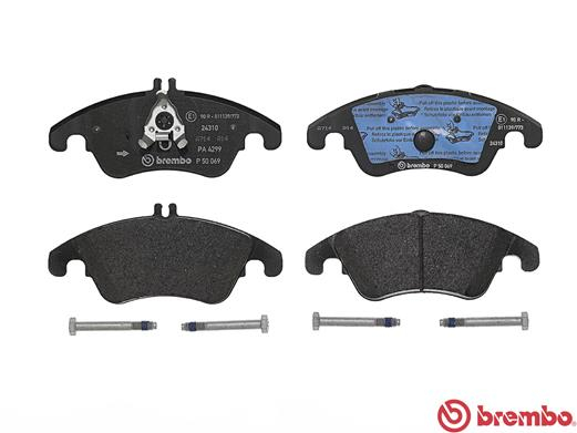 Placute frana BREMBO P50069 [1]