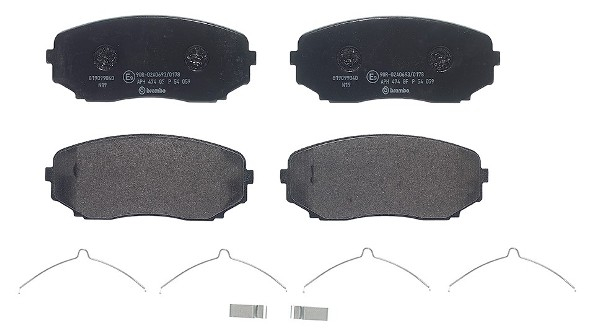 Placute frana BREMBO P54059 [2]