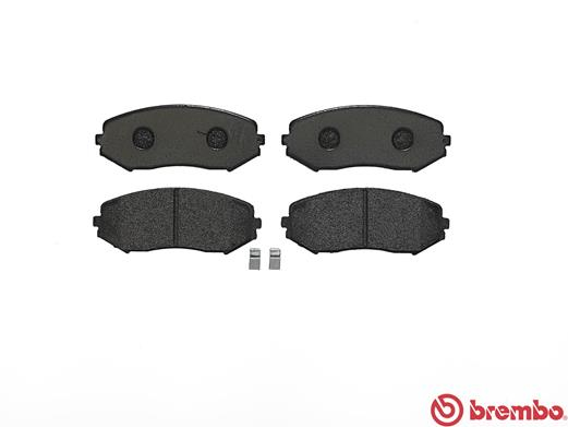 Placute frana BREMBO P79018 [1]