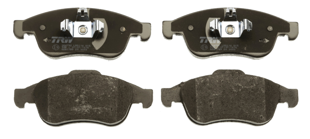 Set placute frana fata duster 1.5 TRW GDB1789 [2]