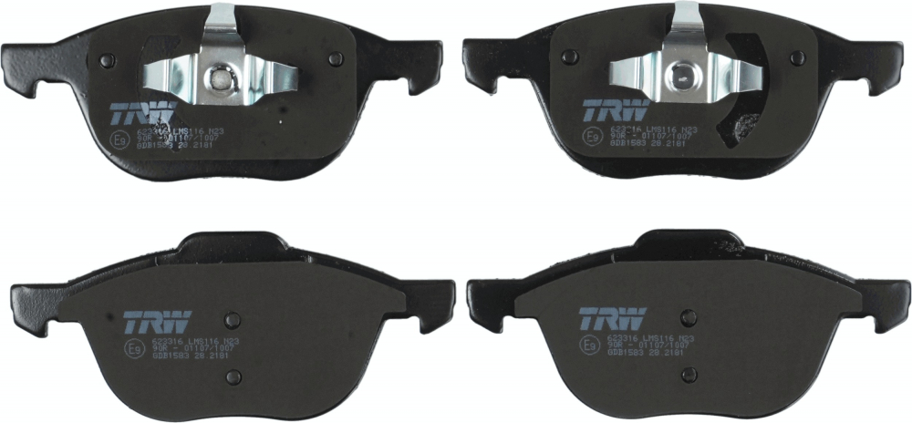 Set placute frana fata ps TRW GDB1583 [2]