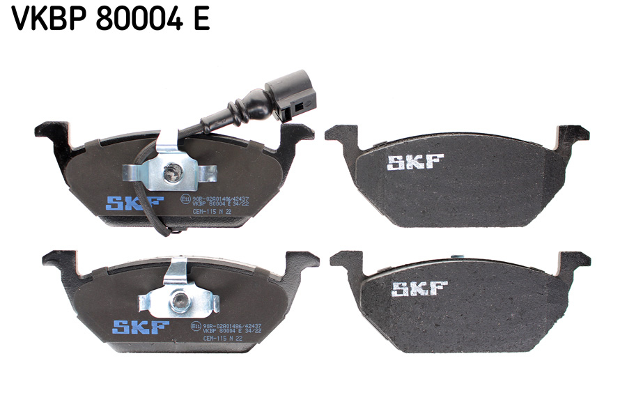 Set placute frana fata SKF VKBP80004E [4]