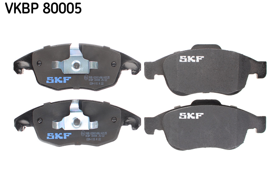 Set placute frana fata SKF VKBP80005 [5]