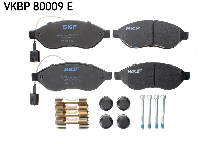 Set placute frana fata SKF VKBP80009E [3]