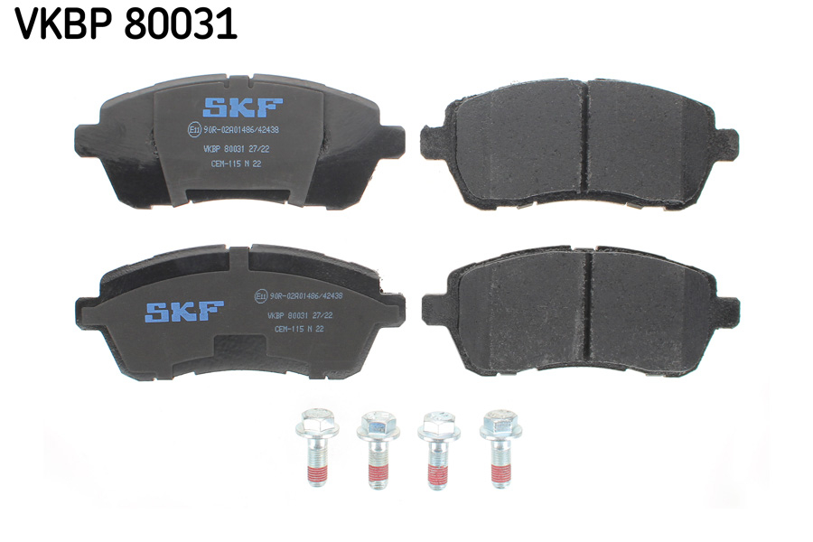 Set placute frana fata SKF VKBP80031 [4]