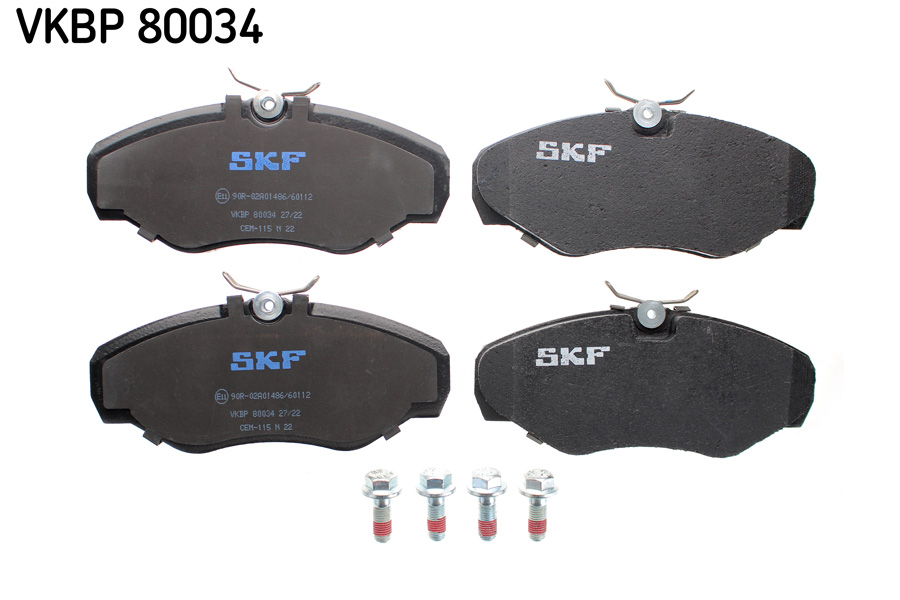 Set placute frana fata SKF VKBP80034 [5]