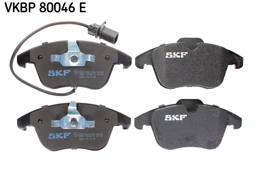 Set placute frana fata SKF VKBP80046E [2]