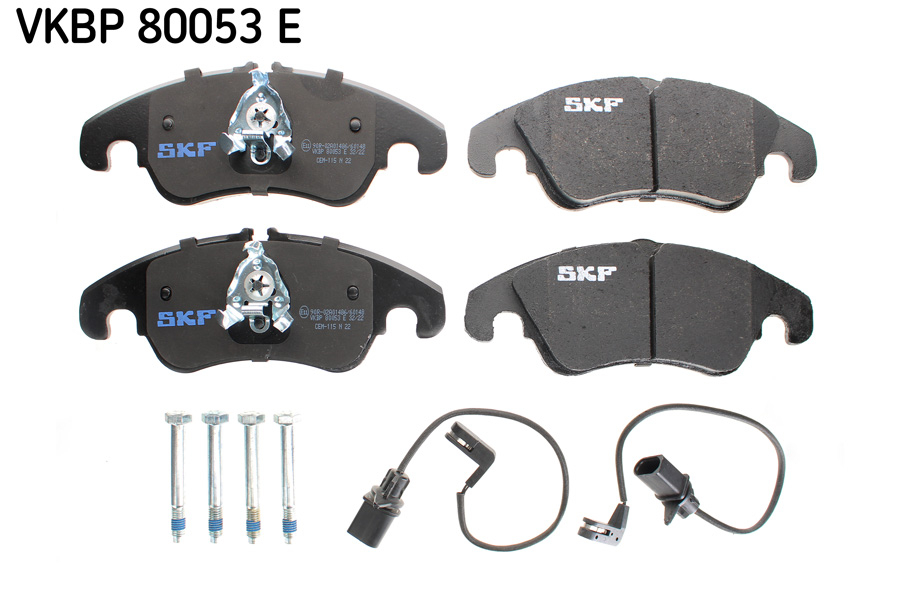 Set placute frana fata SKF VKBP80053E [3]