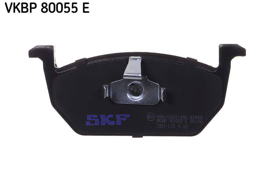 Set placute frana fata SKF VKBP80055E [1]