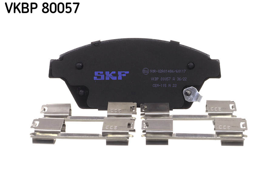 Set placute frana fata SKF VKBP80057A [5]