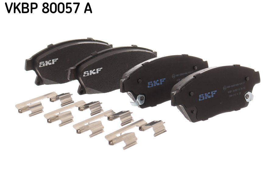 Set placute frana fata SKF VKBP80057A [4]