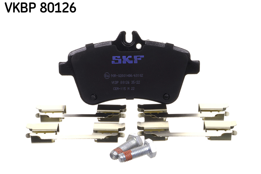 Set placute frana fata SKF VKBP80126 [3]