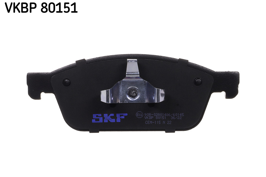 Set placute frana fata SKF VKBP80151 [2]