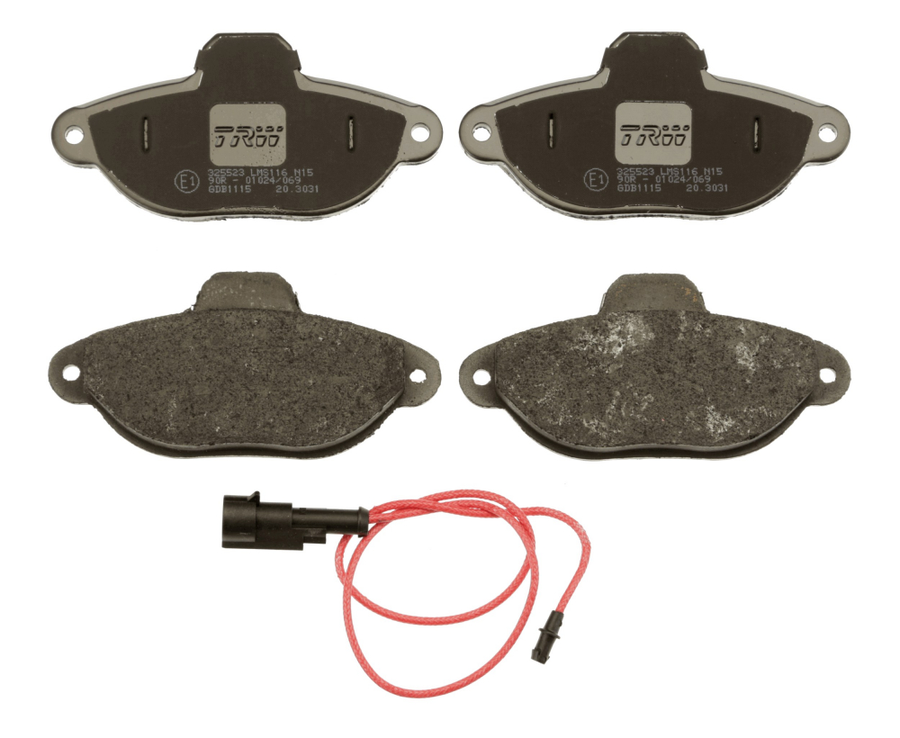 Set placute frana fata TRW GDB1115 [6]