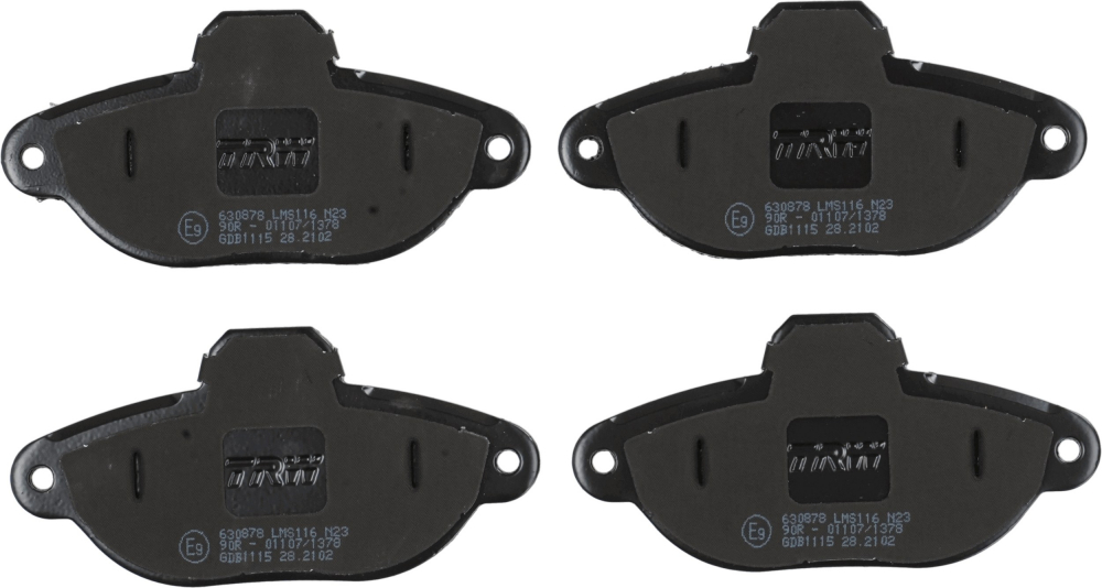 Set placute frana fata TRW GDB1115 [2]