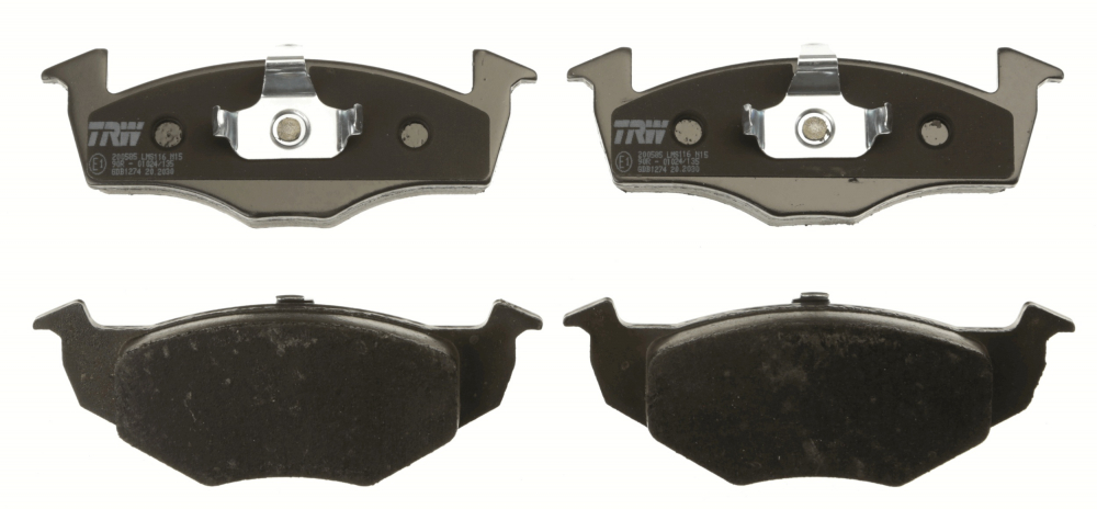 Set placute frana fata TRW GDB1274 [2]
