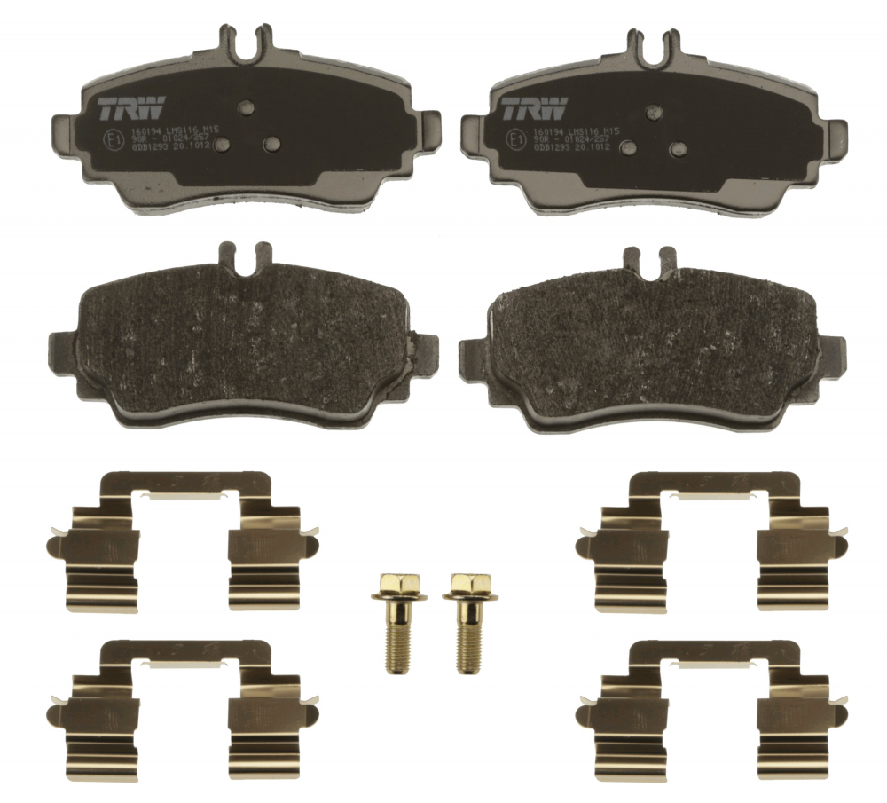 Set placute frana fata TRW GDB1293 [2]