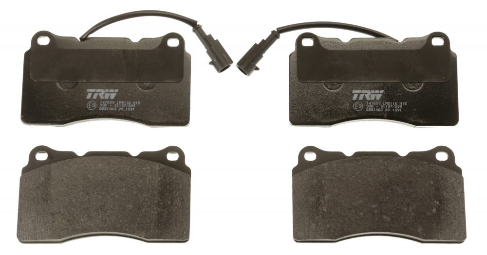 Set placute frana fata TRW GDB1363 [1]