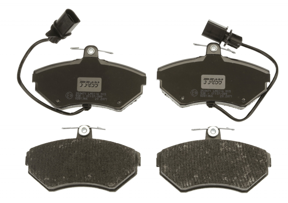 Set placute frana fata TRW GDB1366 [2]