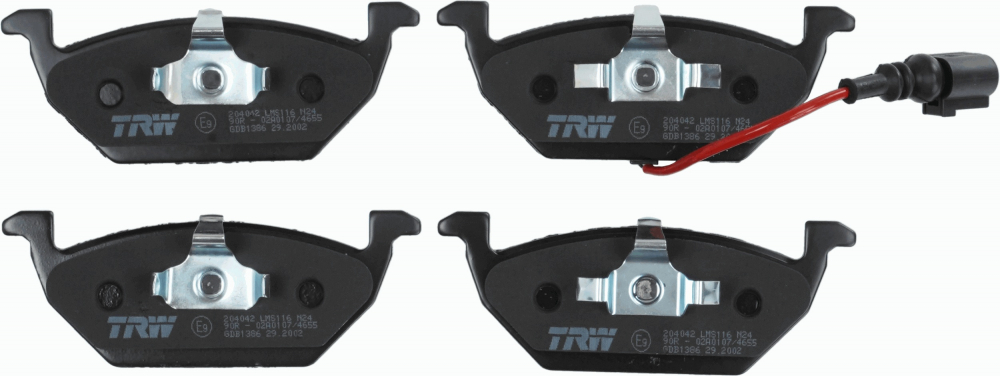Set placute frana fata TRW GDB1386 [5]