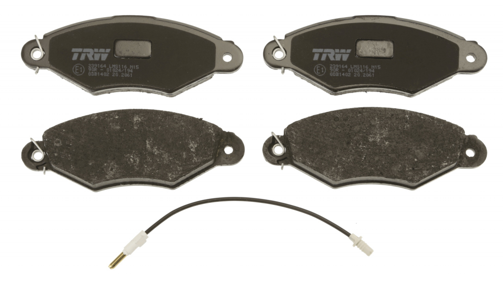 Set placute frana fata TRW GDB1402 [1]