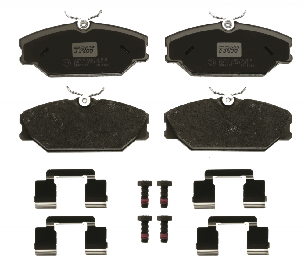 Set placute frana fata TRW GDB1405 [2]