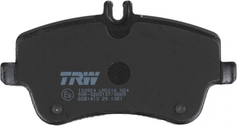 Set placute frana fata TRW GDB1413 [5]