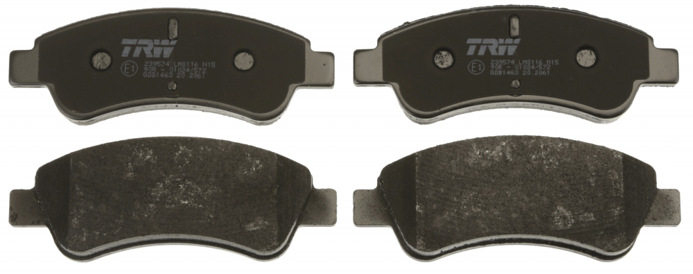 Set placute frana fata TRW GDB1463 [2]