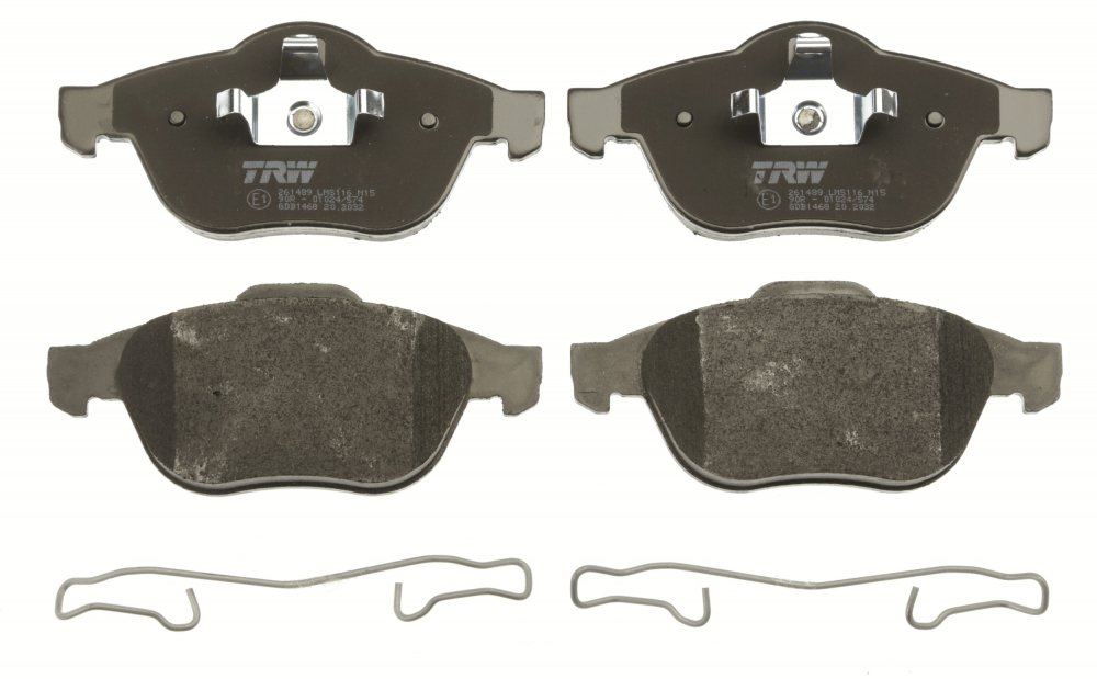 Set placute frana fata TRW GDB1468 [1]