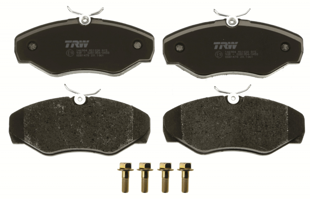 Set placute frana fata TRW GDB1478 [2]