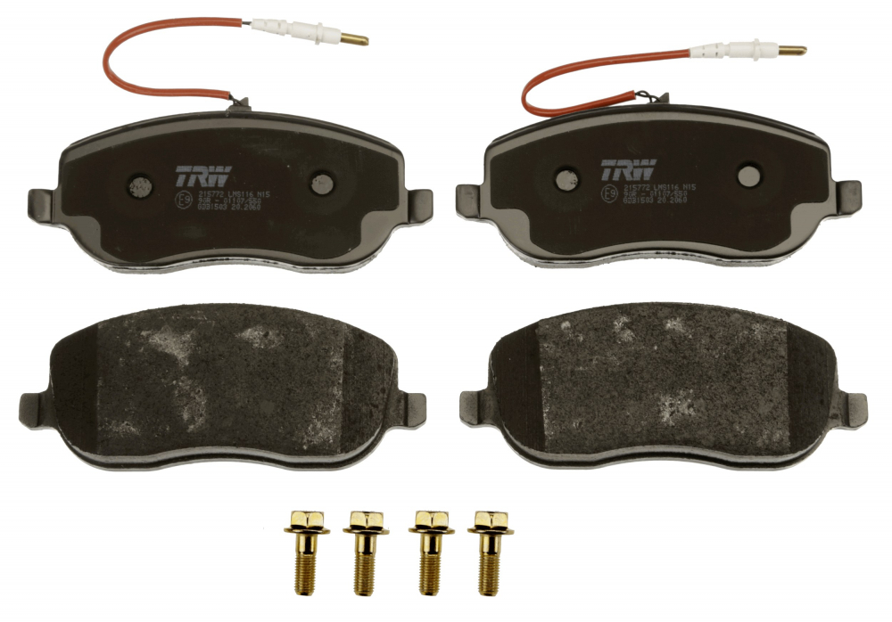 Set placute frana fata TRW GDB1503 [2]
