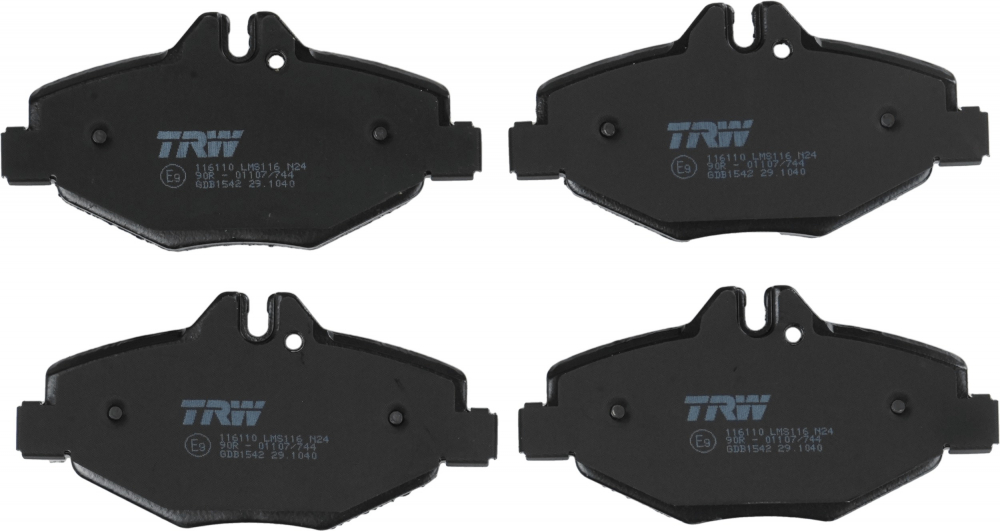 Set placute frana fata TRW GDB1542 [6]