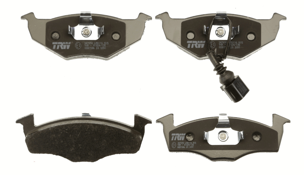 Set placute frana fata TRW GDB1586 [1]