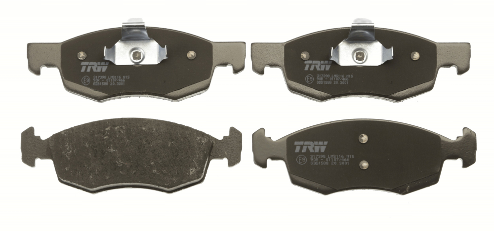 Set placute frana fata TRW GDB1588 [2]