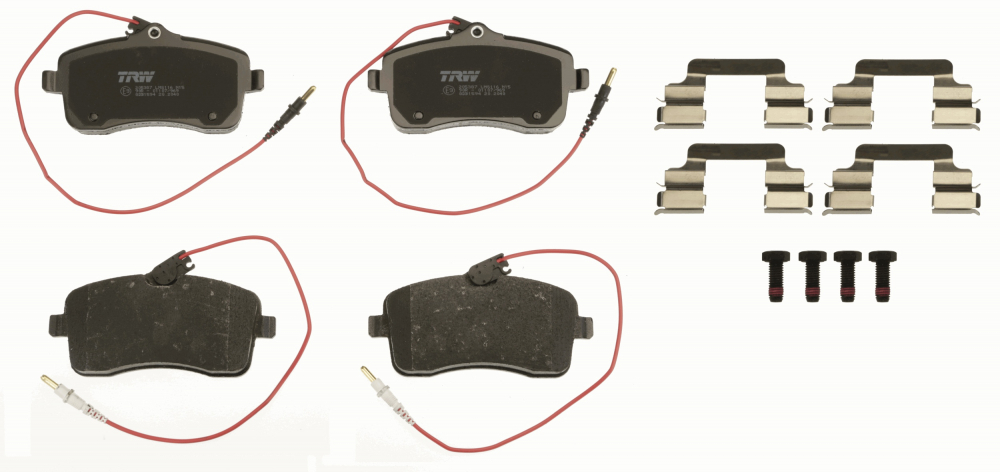 Set placute frana fata TRW GDB1594 [1]