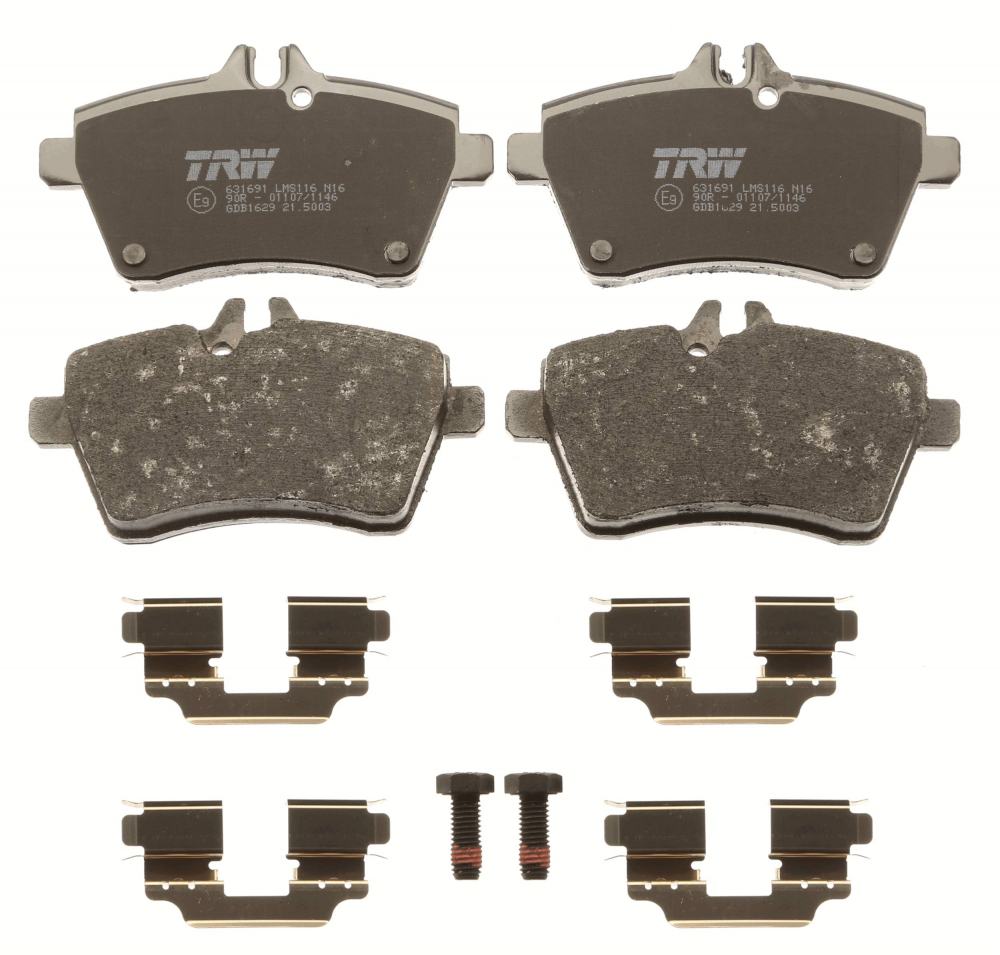 Set placute frana fata TRW GDB1629 [1]
