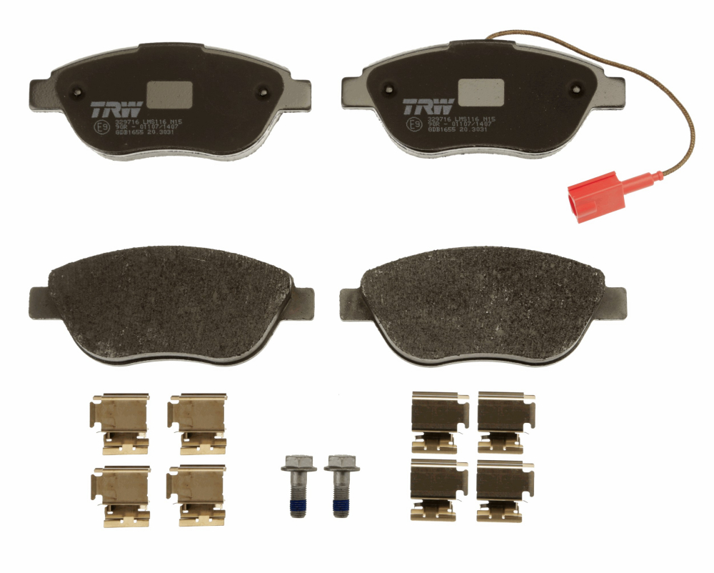 Set placute frana fata TRW GDB1655 [2]