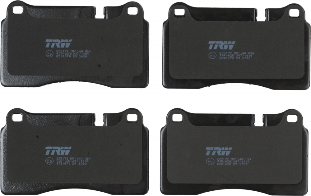 Set placute frana fata TRW GDB1670 [1]