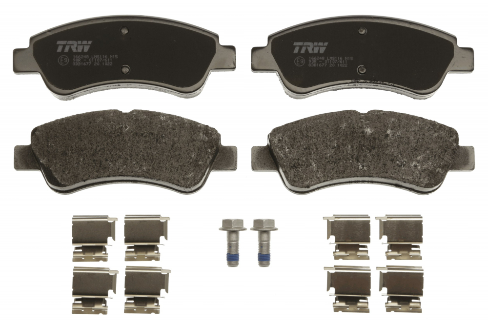 Set placute frana fata TRW GDB1677 [2]