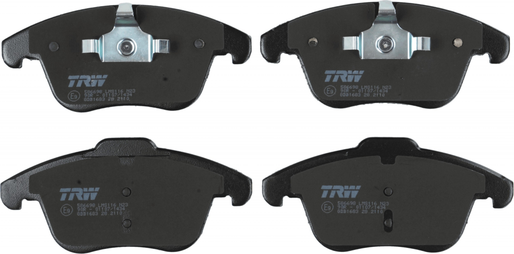 Set placute frana fata TRW GDB1683 [2]
