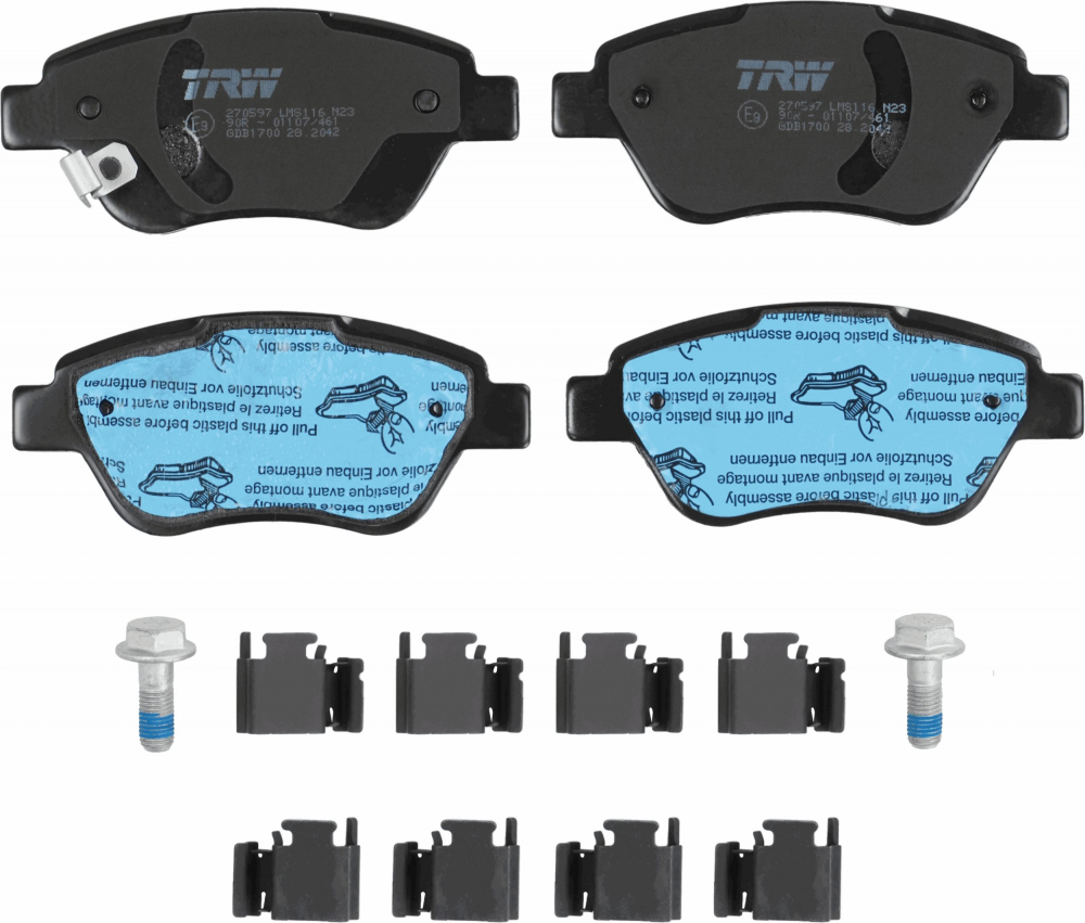 Set placute frana fata TRW GDB1700 [4]